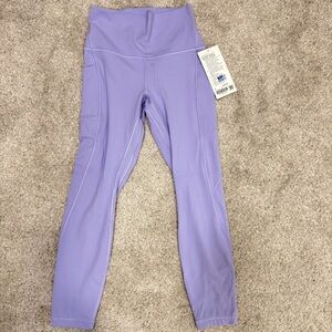 Lululemon Align Legging 25” with Pockets Size 6 Color LISM new with tag